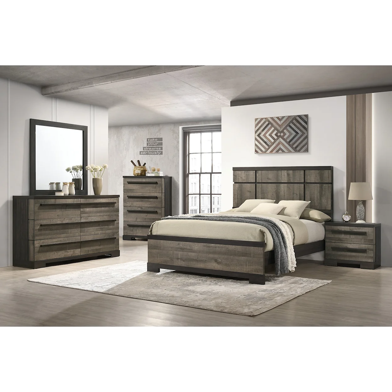 Remington Panel Bedroom Set
