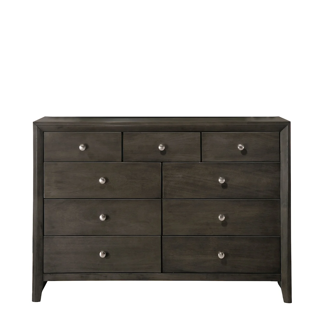 Evan Gray Panel Bedroom Set