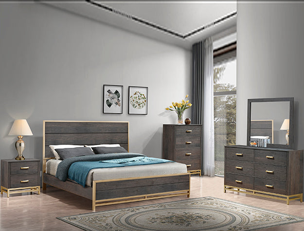 Trevor Transitional Bedroom Set