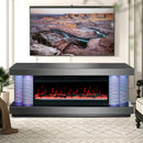 JASMIN TV STAND W/FIREPLACE