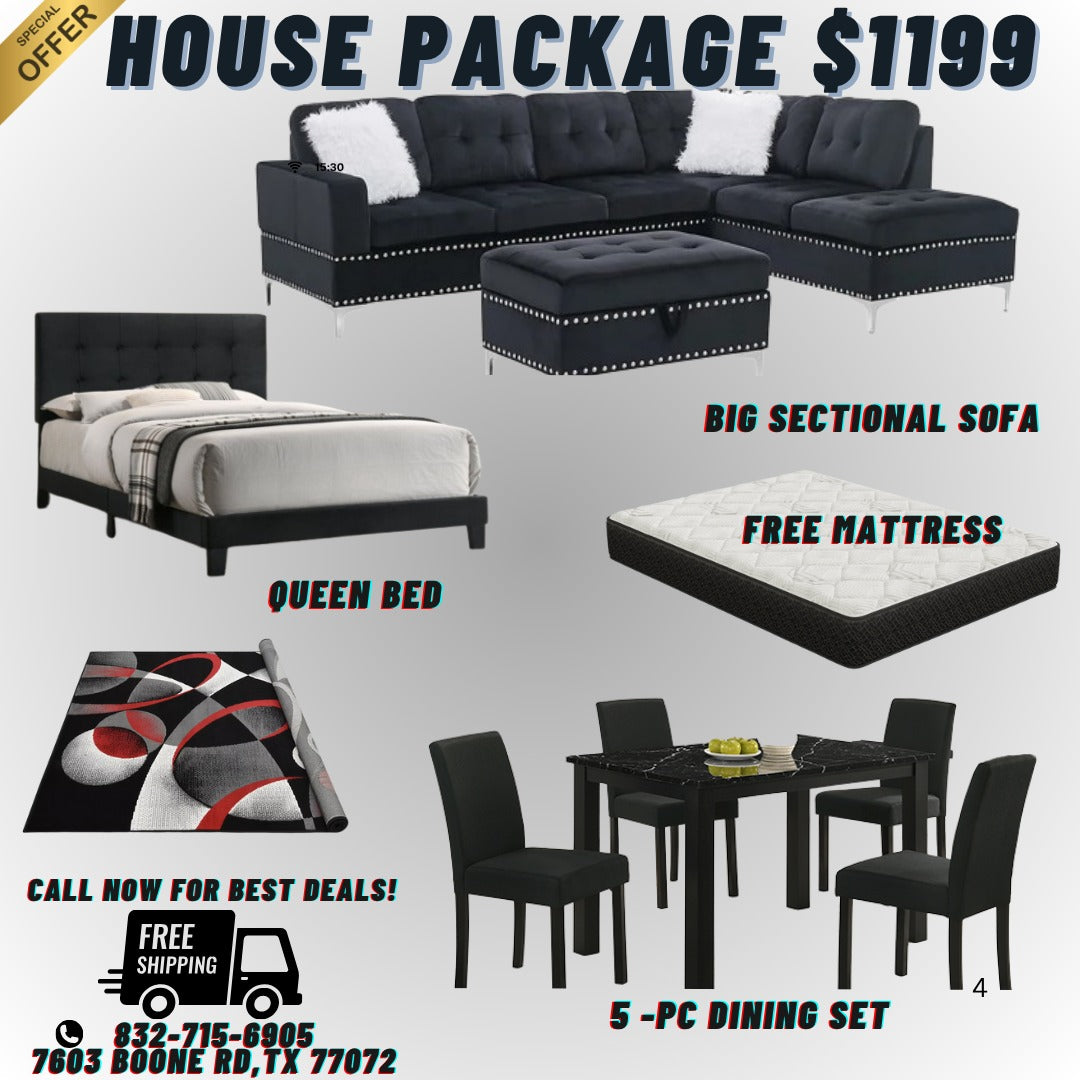 3 Room Furniture Package #1