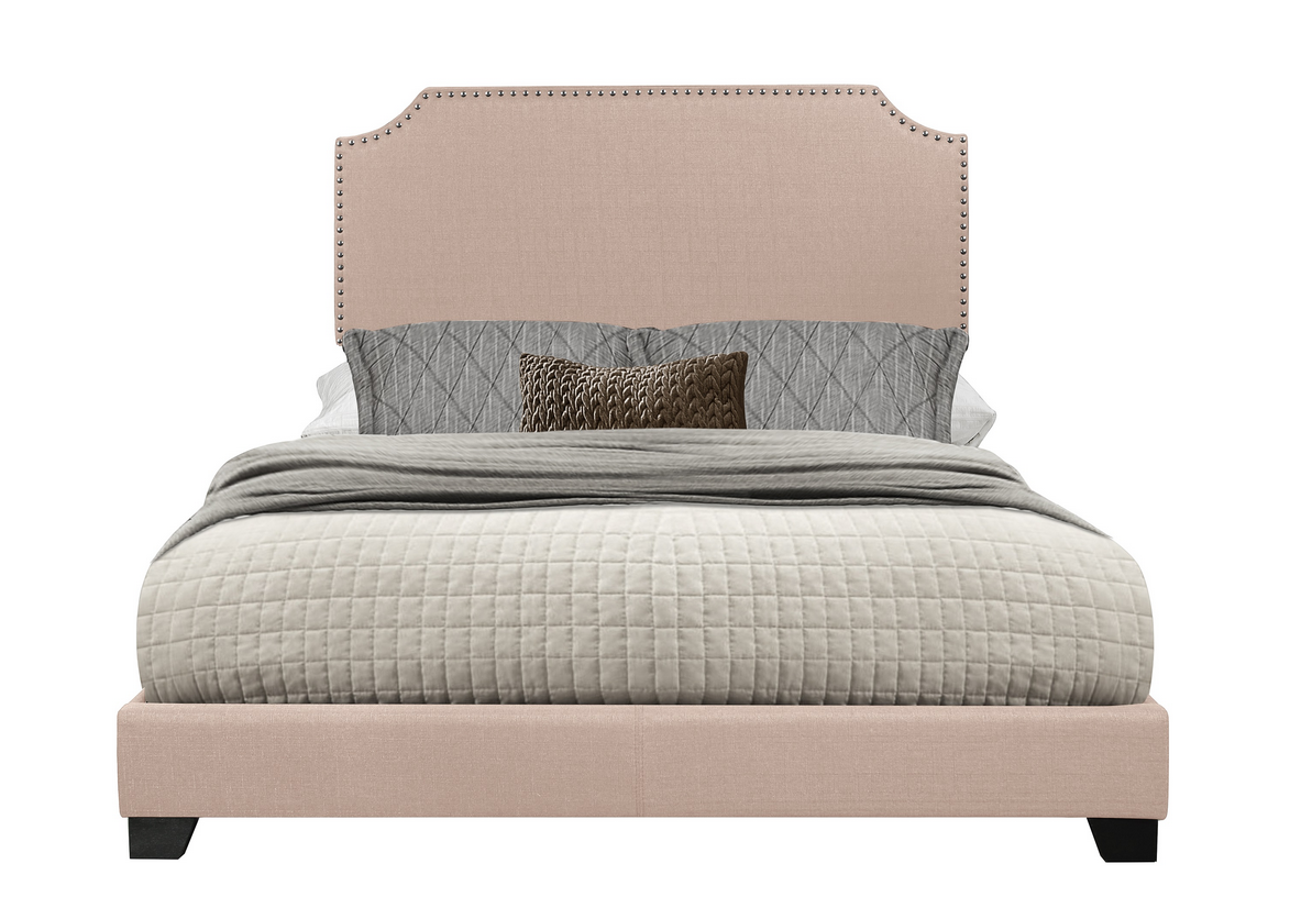 SH235 Fabric Beige Full Bed