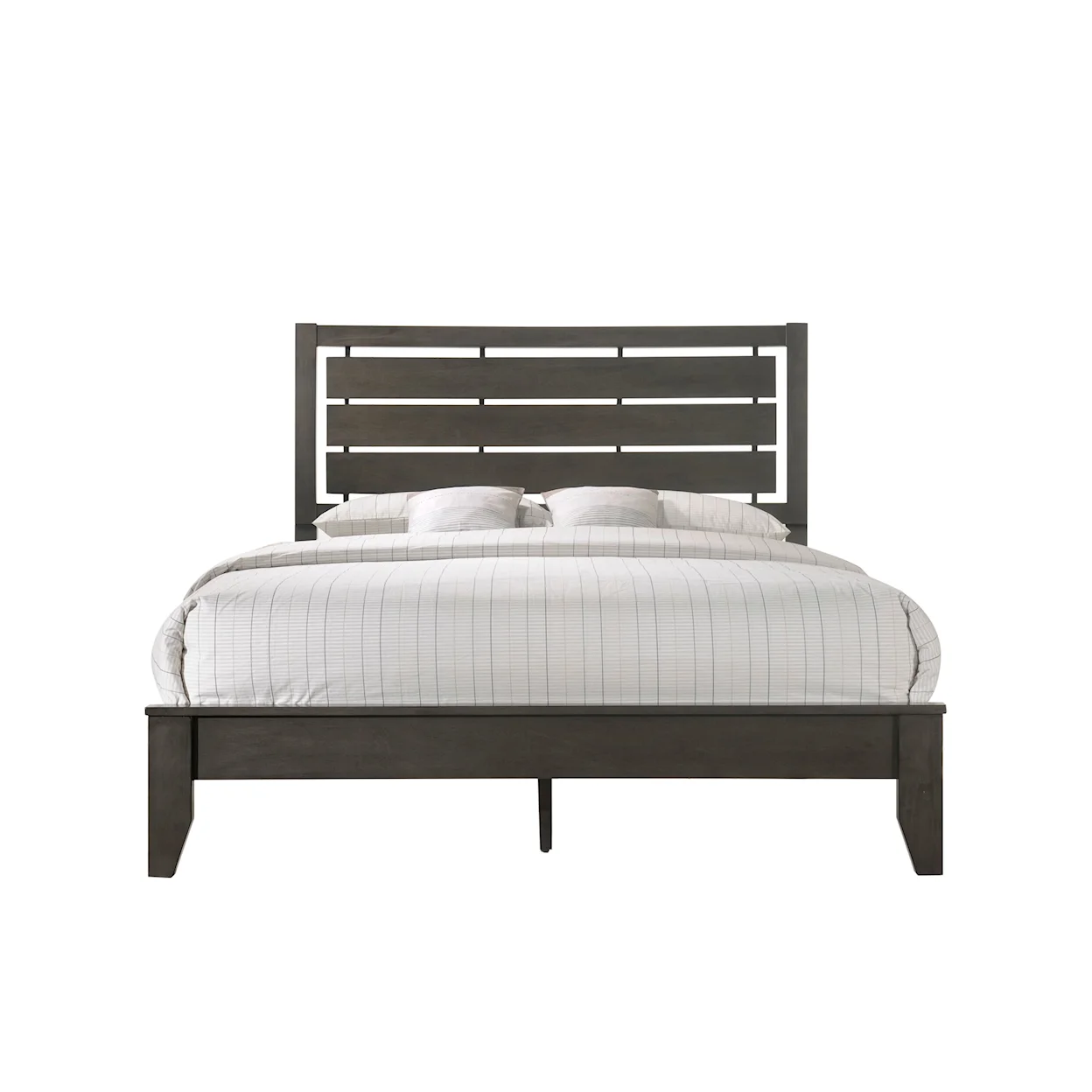 Evan Gray Panel Bedroom Set