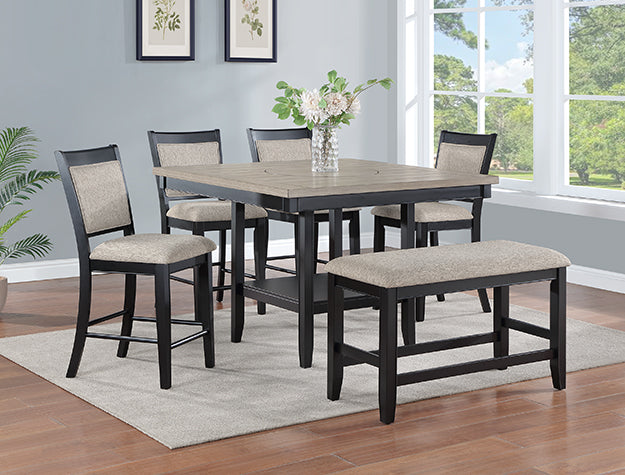 Fulton Counter Height Dining Set 6-Piece