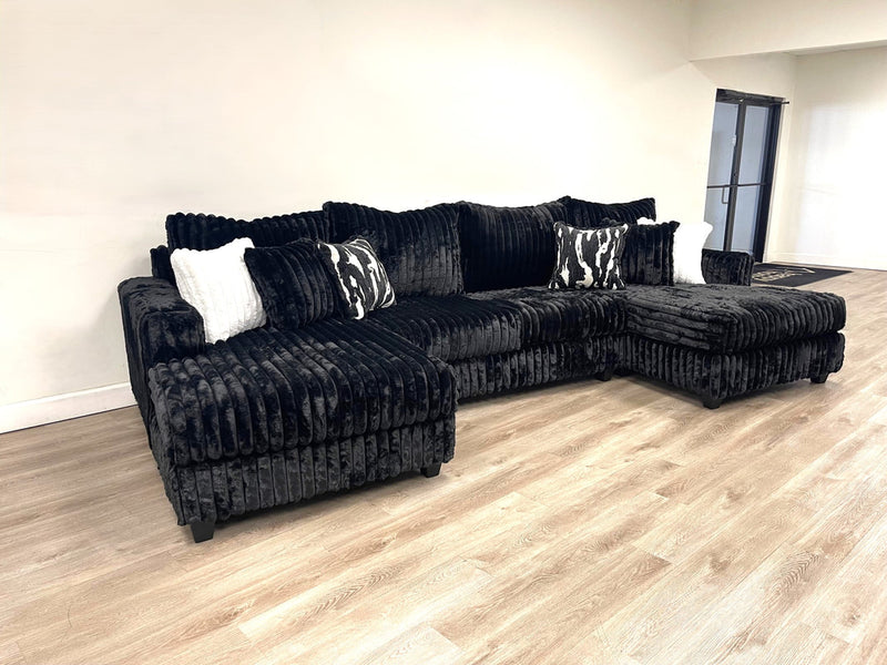 Happy Double Chaise Sectional