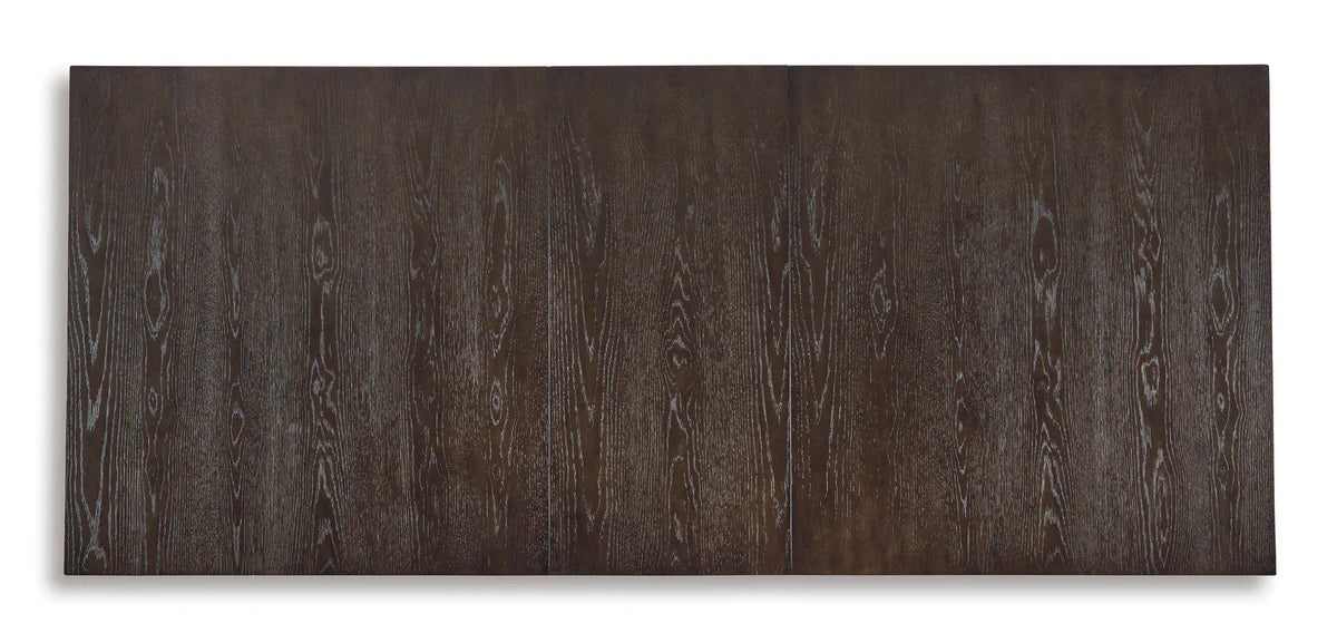 Burkhaus Dark Brown Extendable Dining Set