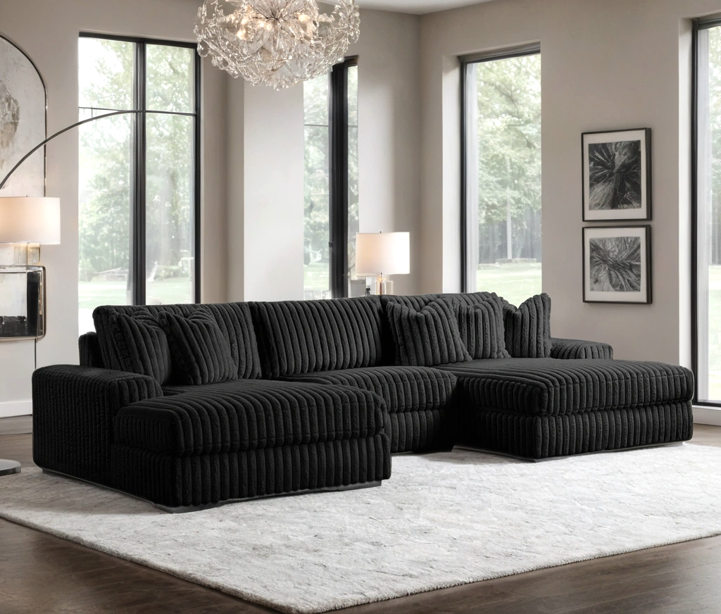 XL SUNDAY -  Double Chaise Sectional