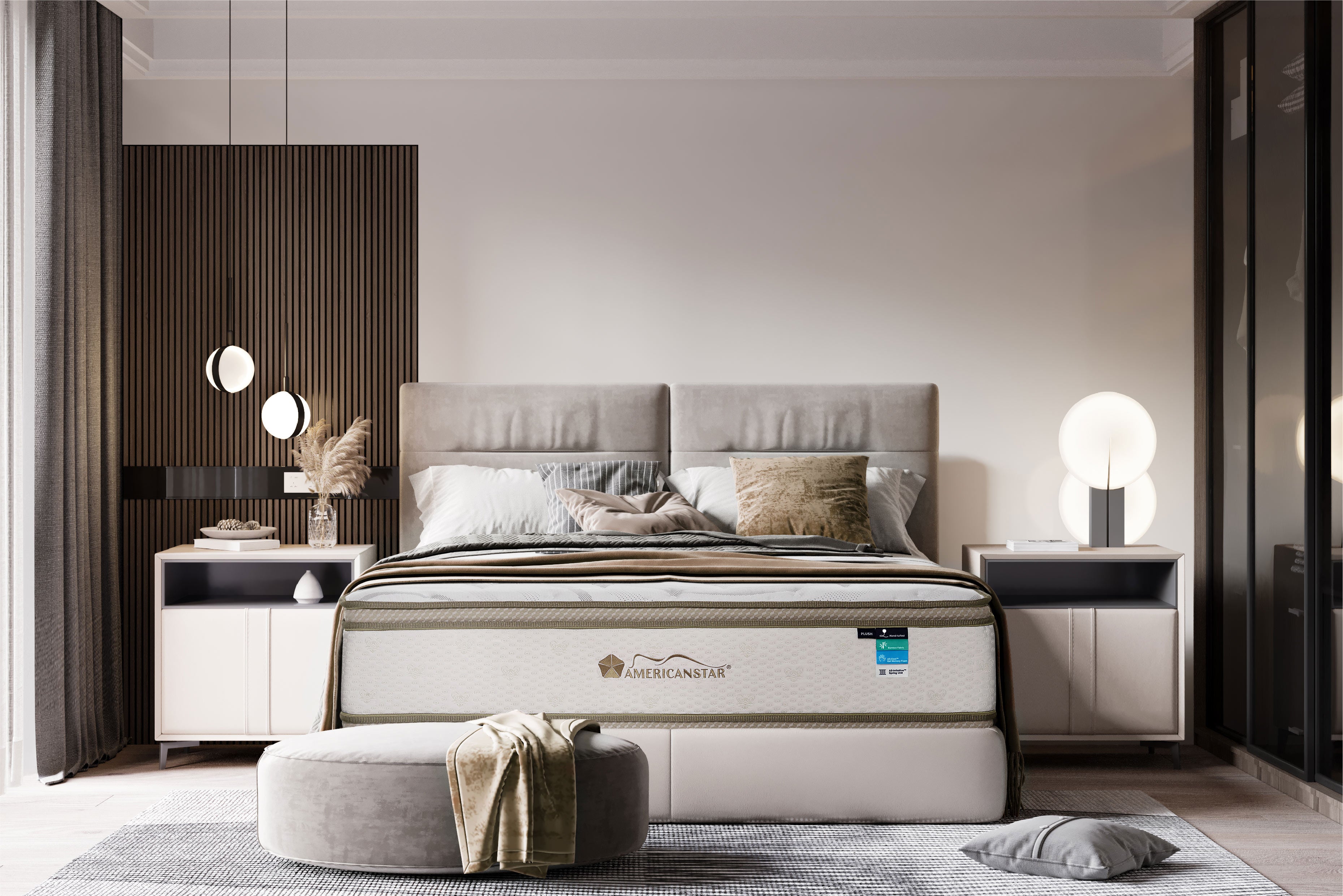 Dylan Lux 14” Euro Top Two Side Mattress