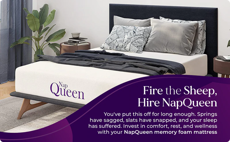 Nap Queen Elizabeth Cool Gel Memory Foam Mattress